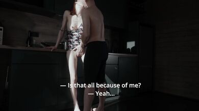 Dark Kitchen. She Was Cooking. He Was Starving.