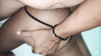 Movie night, last anal and vaginal session with my boyfriend, I like it when he treats me roughly, fantastic