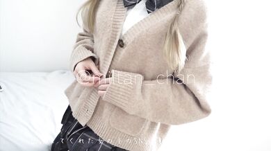 《”中出し”初解禁》興奮と緊張で連続イキが止まらない中出し後のディルド→２回戦で失神寸前⁉144cmの金髪ロリ巨乳ちゃん！