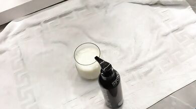 Shower Piss and Milk Enema