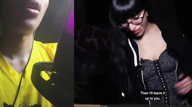 STEVEN SHAME, porn reaction to EMO girl gets a wild interracial fuck in the street