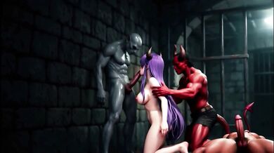 Group sex with Devils