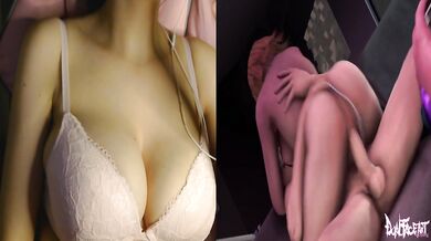 CUM FLOODS DEEPTHROAT AS COCK SPILLS THROUGH FRENZY AND THIGHS- Anime Porn