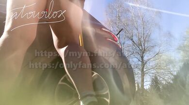 frenchgirl big thighs carwash under the sun