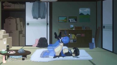 Hentai Game – Massive Tits Babe Rough Sex in Cold Weather