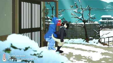 Hentai Game – Massive Tits Babe Rough Sex in Cold Weather