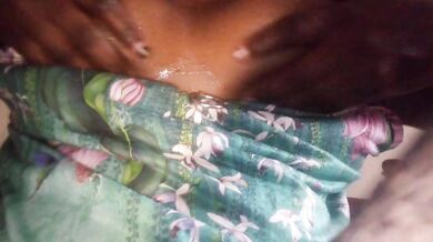 Rubbing my sexy boobs till I get wet
