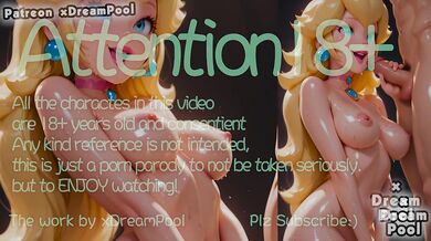Big Tits Princess Peach hentai from Mario hentai by xDreamPool
