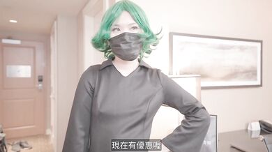 Tatsumaki Massage Challenge Gone Wrong - Tiny Pussy Gets Raw Fucked Creampied