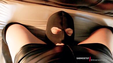 Femdom plays with her toy boy