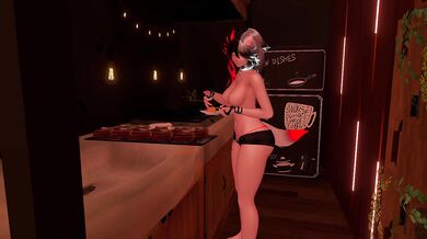 Your friend cooked for you and then offered herself to you