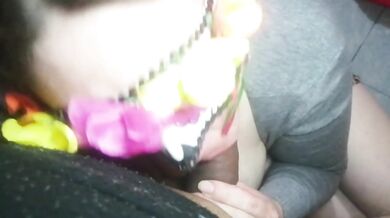I suck, masturbate and suck balls until they end up in my mouth