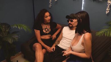My nymphomaniac girlfriend doesn't know I'm cheating on her with her best friend