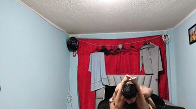 I was visiting my friend, and we ended up having sex