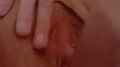 Pussy asmr - close up fucking my fat pussy with clear toy
