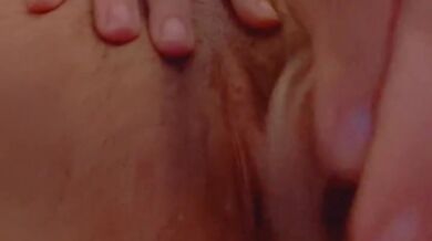 Pussy asmr - close up fucking my fat pussy with clear toy