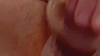 Pussy asmr - close up fucking my fat pussy with clear toy