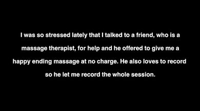 A very oily massage with a happy ending