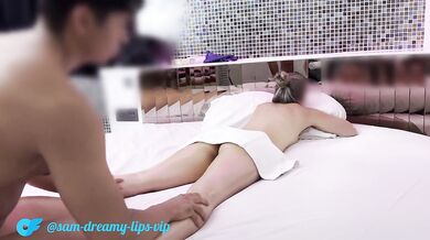 A very oily massage with a happy ending