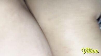 My girlfriend looks innocent in her tight dress
