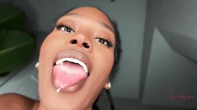 POV Spit in Your Mouth and Tongue Fuck Me