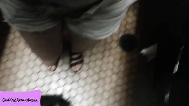 My Shaved Pierced Pussy Peeing