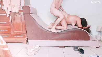Latina with a big ass gets fucked