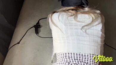 My girlfriend short dress - I´m gonna fuck her