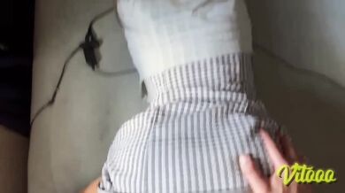 My girlfriend short dress - I´m gonna fuck her