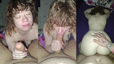 Good morning blowjob and throwing that booty back