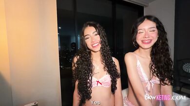 3some - I love being fucked while my tits are sucked!