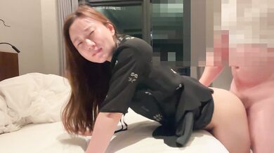 ドM妻を隣のビルから丸見えセックス　ラストは駅弁で中出し