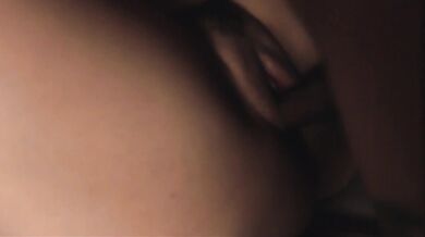 Fucking and eating pussy of a big ass girl after going out