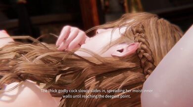 Fucking the Elf Queen until she's satisfied