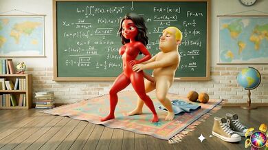 Extra Credit Anal Student Moranguete stays after class for Batata Caught in the Classroom Professor Batata drills Moranguete’s tight ass After School