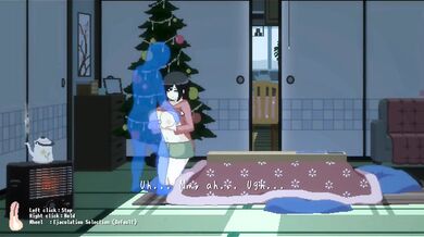 Hentai Game – Wife with Huge Tits Takes Rough Sex in the House