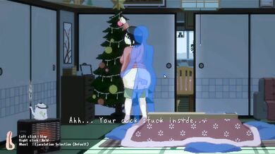 Hentai Game – Wife with Huge Tits Takes Rough Sex in the House