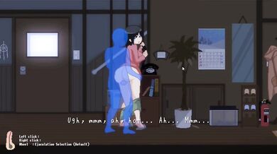 Hentai Game – Wife with Huge Tits Takes Rough Sex in the House