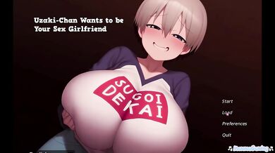 ~ Sensual Sex In The Shower ~ With My Horny Girlfriend Uzaki !!