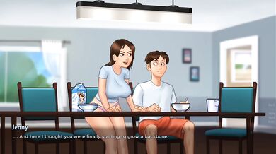 summertime saga jenny dining table scene Summertime Saga 21.0.0 | Jenny Complete Storyline Gameplay Walkthrough
