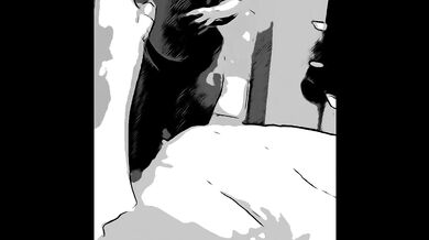 Hard focus on big ass, chupando deepthroat