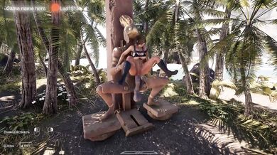 She loves to awaken ancient statues to test big stone cocks with her holes. part 2