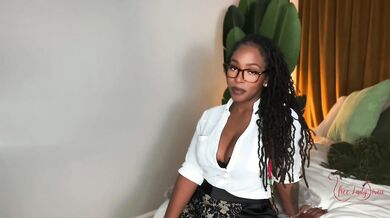 Good Boy Gets Rewarded by Boss Slow Strokes JOI Finish All Over My Skirt