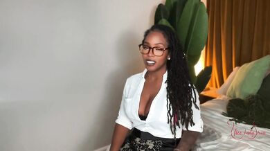 Good Boy Gets Rewarded by Boss Slow Strokes JOI Finish All Over My Skirt