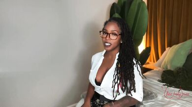 Good Boy Gets Rewarded by Boss Slow Strokes JOI Finish All Over My Skirt