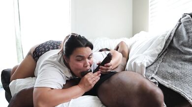POVRaucous cock play fuels messy, deepthroat thrill sextapeO.F.(FabianoTheeP)ForFullVid