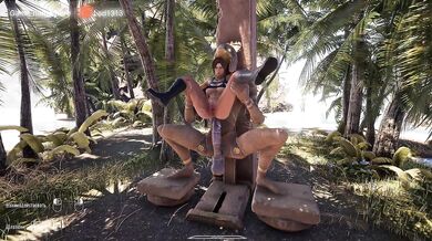 She loves to awaken ancient statues to test big stone cocks with her holes.