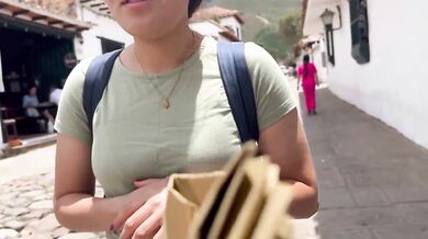 She bounces her fat lesbian ass on me