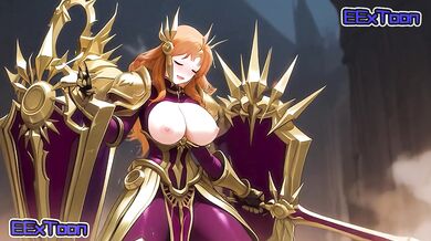 League Of Legends Hentai Anime - Big Tits Leona Blow Job Hentai by eextoon