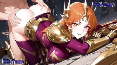League Of Legends Hentai Anime - Big Tits Leona Blow Job Hentai by eextoon
